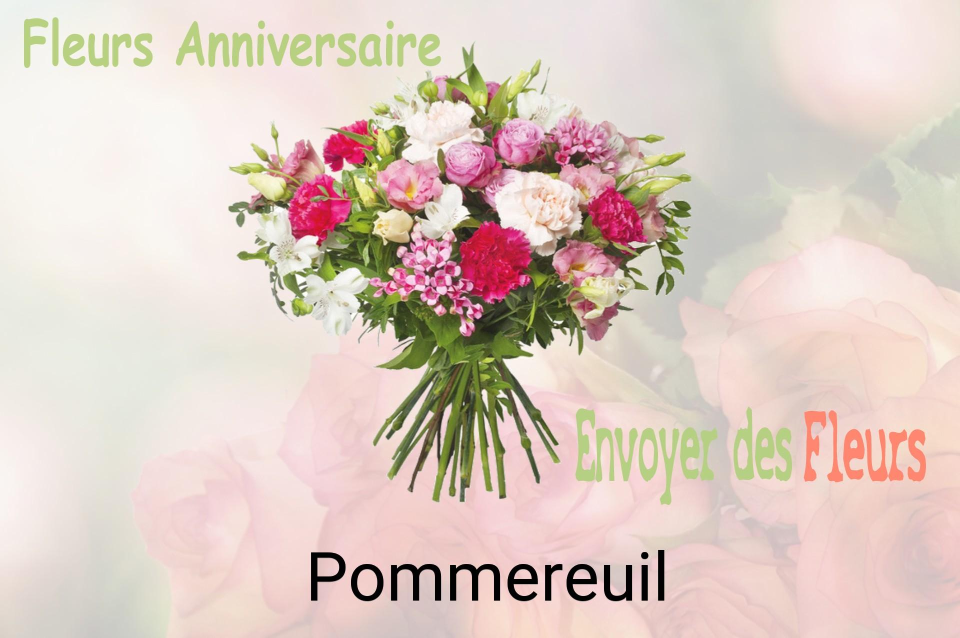 Bouquet de fleurs d’anniversaire livré à Pommereuil